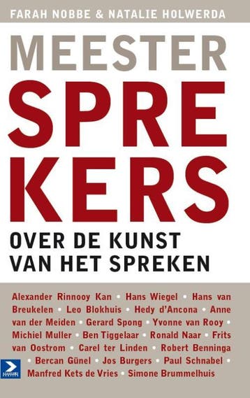 Meestersprekers | Farah Nobbe; Natalie Holwerda | Nieuw, Ophalen of Verzenden, Nieuw, Farah Nobbe; Natalie Holwerda