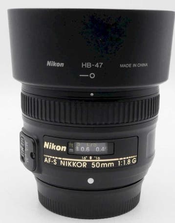 Nikon AF-S 50mm f/1.8 G OCCASION (857), Ophalen of Verzenden, Zo goed als nieuw