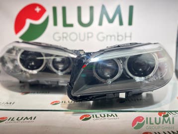 BMW 5 F10 F11 LIFT XENON KL USA KOPLAMP R L 7424155 7410740, Verzenden, Gebruikt, BMW