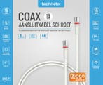 Technetix RLA++30 modem F-connector coaxkabel 1,5m - Ziggo, Ophalen of Verzenden, Nieuw, Tv-kabel