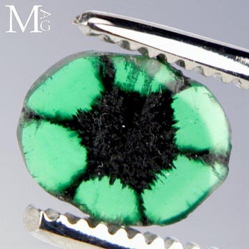 Colombiaanse Trapiche-emerald - De zeldzaamste en meest