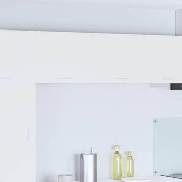 vidaXL Hangkast met opslag 2 pcs Wit 50 x 31 x 40 cm Bewerkt, Verzenden, Nieuw, Wit