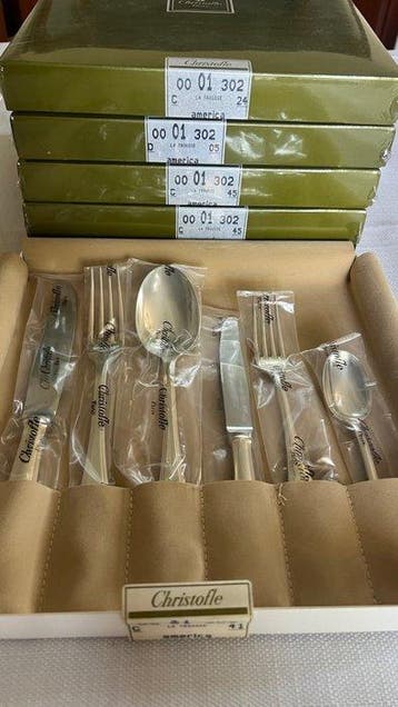 Christofle - Luc Lanel - Bestekset voor 6 personen (36) - La
