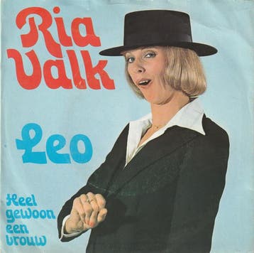 vinyl single 7 inch - Ria Valk - Leo, Cd's en Dvd's, Verzenden, Zo goed als nieuw, 7 inch, Nederlandstalig