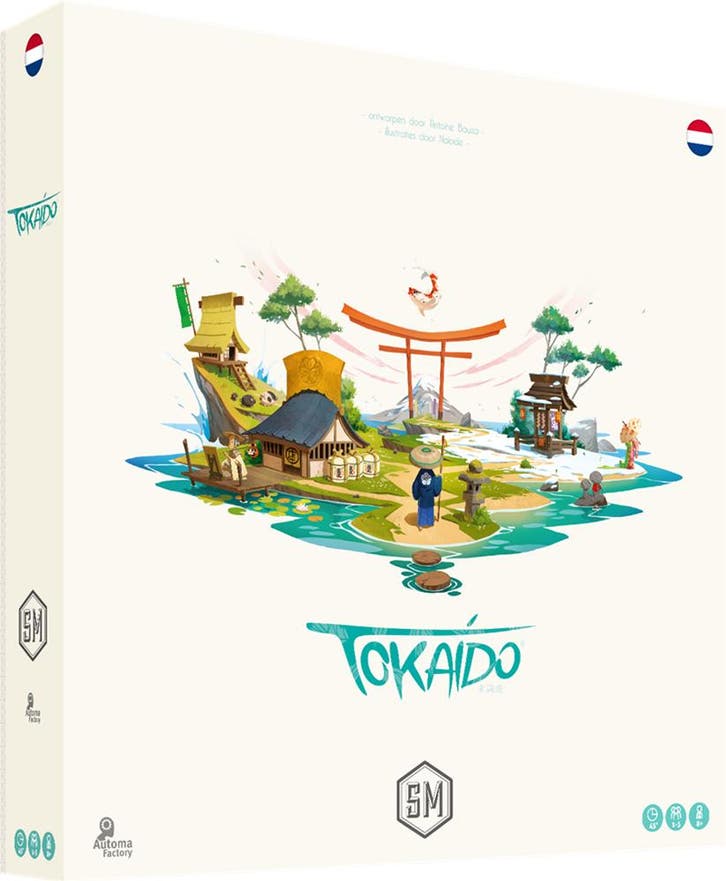 Tokaido (NL) | Stonemaier Games - Gezelschapsspellen, Hobby en Vrije tijd, Gezelschapsspellen | Bordspellen, Nieuw, Verzenden