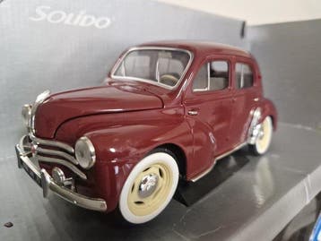 Solido 1:18 - Modelauto - Renaut 4cv, Nieuw