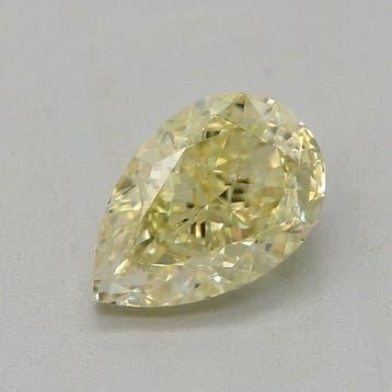 1 pcs Diamant (Natuurlijk gekleurd) - 1.05 ct - Peer - Fancy, Sieraden, Tassen en Uiterlijk, Edelstenen, Nieuw