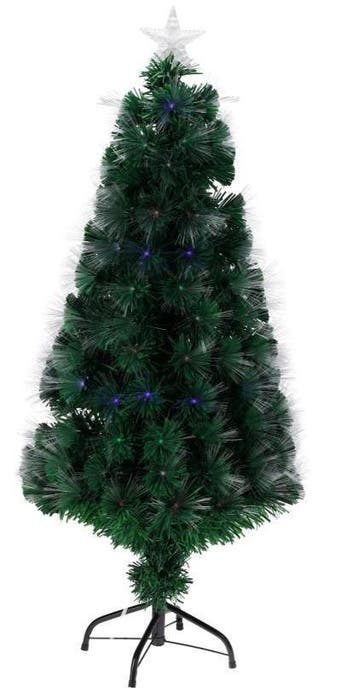 2dekans | Decoratieve glasvezel kerstboom 60x33 cm –, Ophalen of Verzenden, Zo goed als nieuw