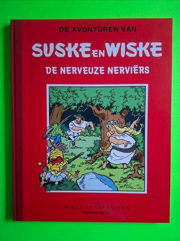 Suske en Wiske - De Nerveuze Nerviërs - Luxe HC met linnen, Boeken, Nieuw
