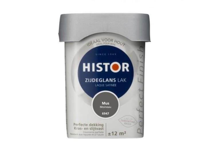 Histor Perfect Finish Zijdeglans - Loom 6939 - 0,75 liter, Doe-het-zelf en Verbouw, Verf, Beits en Lak, Lak, Overige kleuren, Nieuw