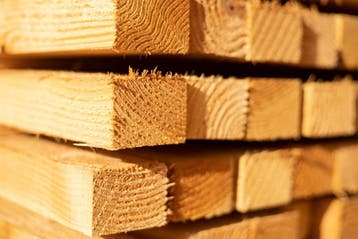 HOUT DEAL! Douglas balk van 5x7cm voor €2,52 pm1, Doe-het-zelf en Verbouw, Hout en Planken, Nieuw, Ophalen of Verzenden, Balk