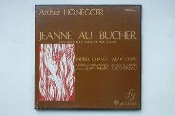 Arthur Honegger - Jeanne au Bucher (2LP), Ophalen of Verzenden, Zo goed als nieuw
