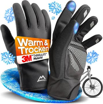 2dekans | Nextcover® Winter fietshandschoenen - -, Ophalen of Verzenden, Zo goed als nieuw, Nextcover