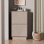 Schoenenkast - Schoenenrek - 91x24x50 cm - Moka - UEV, Verzenden, Zo goed als nieuw