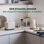 2dekans | Princess Waterkoker Wave 236048 - Retro - 1.7, Witgoed en Apparatuur, Waterkokers, Ophalen of Verzenden, Zo goed als nieuw