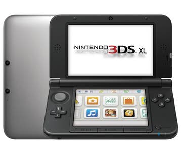 Nintendo 3DS XL Console - Zwart/Zilver, Spelcomputers en Games, Verzenden, Gebruikt