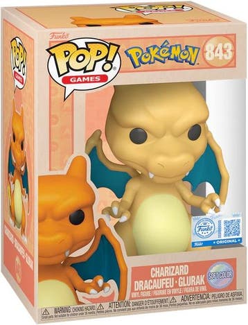 Funko Pop! - Pokemon - Charizard Exclusive (Soft Color) #843, Verzamelen, Poppetjes en Figuurtjes, Verzenden, Nieuw