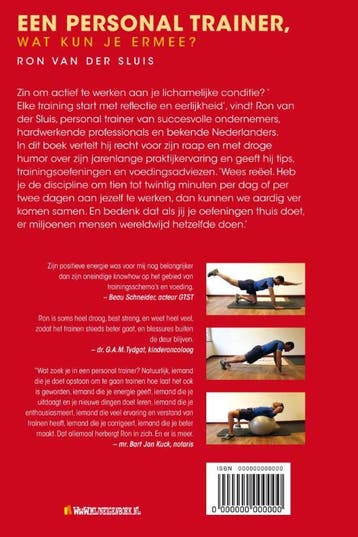 Een personal trainer, wat kun je ermee? - Ron van der Sluis, Verzenden, Gelezen, Ron van der Sluis