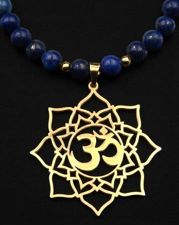Beschermingshalsketting - Boeddha-bloem (Lotus) -