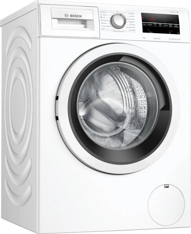 Bosch WAU28T00 - Wasmachine - 9 kg - 1400 tpm - EcoSilence, Witgoed en Apparatuur, Wasmachines, Zo goed als nieuw, Voorlader, 85 tot 90 cm