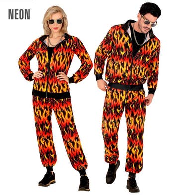 Hotshot Trainingspak Vlammen Unisex, Ophalen of Verzenden, Nieuw