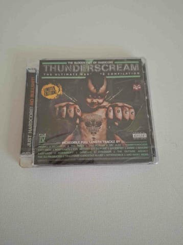 Thunderscream  file IV the ultimate hardcore compilation in, Verzenden, Nieuw in verpakking