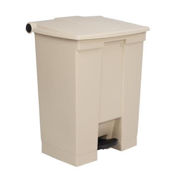 Rubbermaid pedaalemmer beige 68L, Verzenden, Nieuw