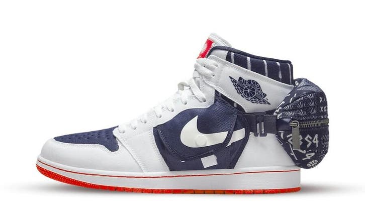Air Jordan 1 Retro High OG SP Utility Stash Quai 54 (2022), Kleding | Heren, Schoenen