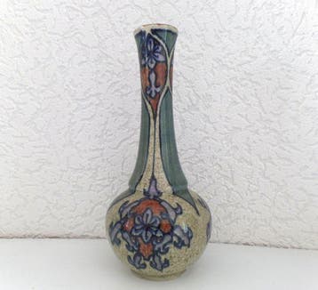 Faience & Tegelfabriek Holland / Utrecht - Vaas - Plateel -