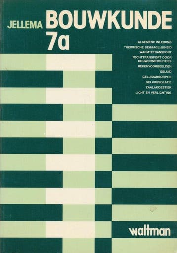 Bouwkunde 7a - Jellema, Boeken, Techniek, Verzenden, Gelezen
