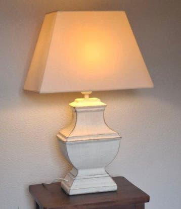 Van de Heg - Tafellamp - Keramiek - Een grote vintage tafel