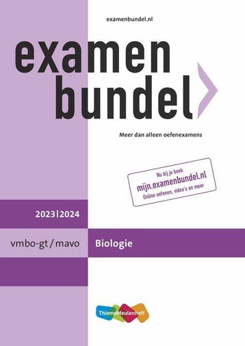 9789006648225 Examenbundel vmbo-gt/mavo Biologie 2023/2024, Verzenden, Zo goed als nieuw, M.C.C. Gommers
