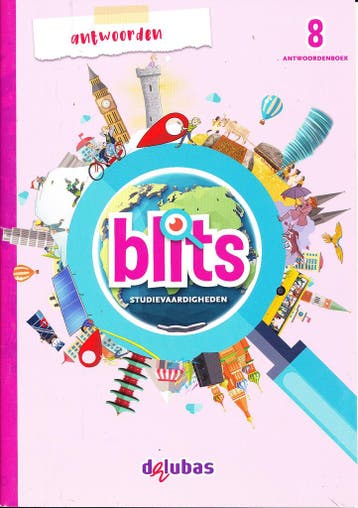 Blits Studievaardigheden Versie 2 Antwoorden groep 8, Boeken, Verzenden, Nieuw