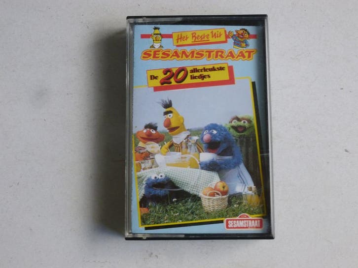 Sesamstraat - Het Beste uit / De 20 allerleukste liedjes (ca, Cd's en Dvd's, Cd's | Overige Cd's, Zo goed als nieuw, Ophalen of Verzenden