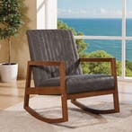 Schommelstoel - Fauteuil met armleuning - Relaxfauteuil - Re, Verzenden, Zo goed als nieuw