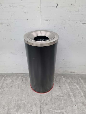 RVS Combisteel Prullenbak afvalbak vlamdover 35 ltr Horeca, Ophalen of Verzenden, Nieuw zonder verpakking