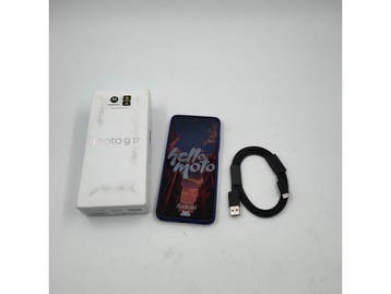 Moto g17 - Smartphone - 256GB opslag - Donkerblauw, Telecommunicatie, Verzenden, Zo goed als nieuw