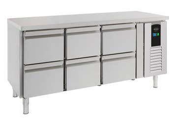 Combisteel Koelwerkbank | ENERGY LINE | 291L | 6 Laden | +2°, Ophalen of Verzenden, Nieuw