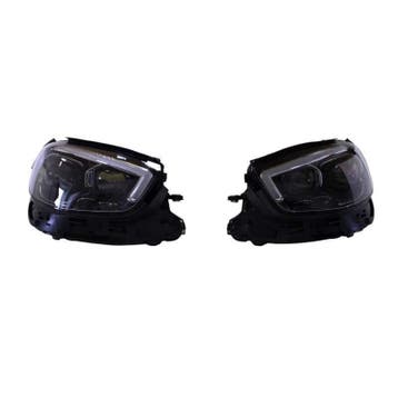 Full led koplampen zwart voor mercedes e klasse w213 facelif, Nieuw
