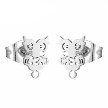 Fako Bijoux - Oorbellen - Steker - RVS - Stainless Steel -, Verzenden, Nieuw