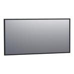 Brauer Onyx Spiegel - 140 cm - Rechthoekig - Zwart, Ophalen of Verzenden, Nieuw
