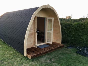Aanbieding Camping Pod Bouwpakket | Trekkershut | € 9.990, Huizen en Kamers, Recreatiewoningen te koop, Chalet, Verkoop zonder makelaar