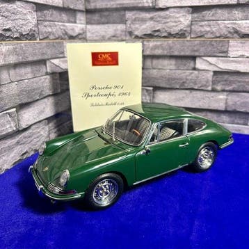 CMC 1:18 - Modelauto - CMC 1:18 Porsche 901 Sportcoupé 1964, Nieuw