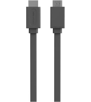 Allocacoc HDMIcable Flat 5m cable GREY, Ophalen of Verzenden, Nieuw