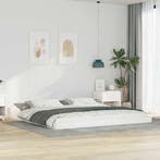 vidaXL Bedframe Wit 180 x 210 cm Massief grenenhout, Huis en Inrichting, Slaapkamer | Bedden, Verzenden, Nieuw, Wit, Hout