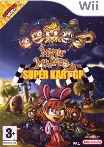 Myth Makers Super Kart GP (Wii Games), Spelcomputers en Games, Games | Nintendo Wii, Ophalen of Verzenden, Zo goed als nieuw