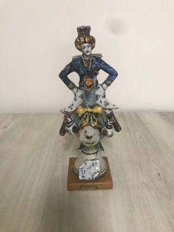 Mario Scuro - sculptuur, Le Nove Ferragosto 92 - 35 cm -, Antiek en Kunst