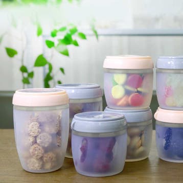Haakaa Moedermelk en babyvoeding bewaarbakjes  - 160ml, Ophalen of Verzenden, Nieuw, Overige typen