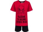 Kinderpyjama - Shortama - Spider-Man - Rood/Zwart, Verzenden, Nieuw