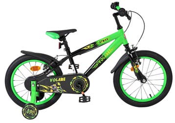 Volare Strike Kinderfiets - Jongens - 16 inch - Groen - Twee, Fietsen en Brommers, Fietsen | Kinderfietsjes, Verzenden, Nieuw
